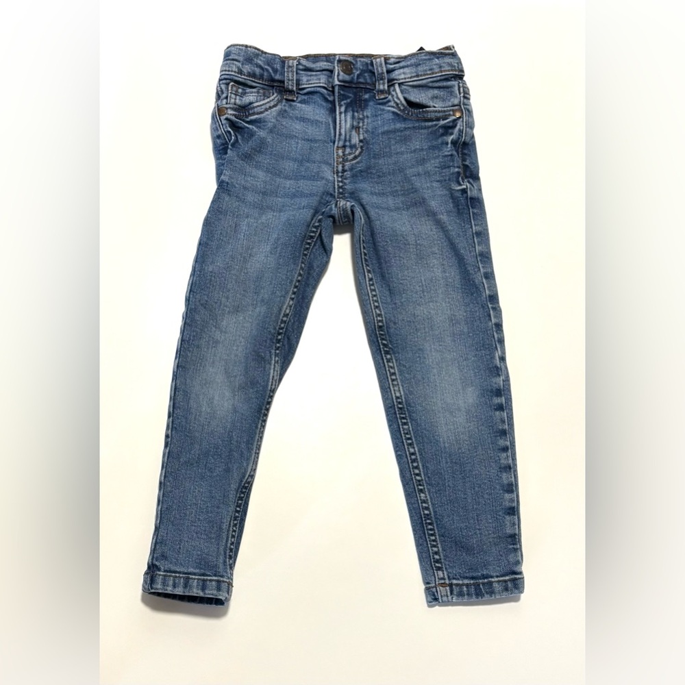 George Girls Skinny Jeans in Blue Denim 4T